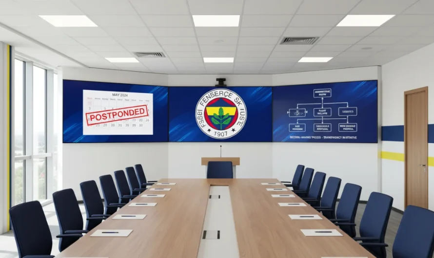 Fenerbahçe Divan Toplantısı Tarihi Yeniden Belirlendi