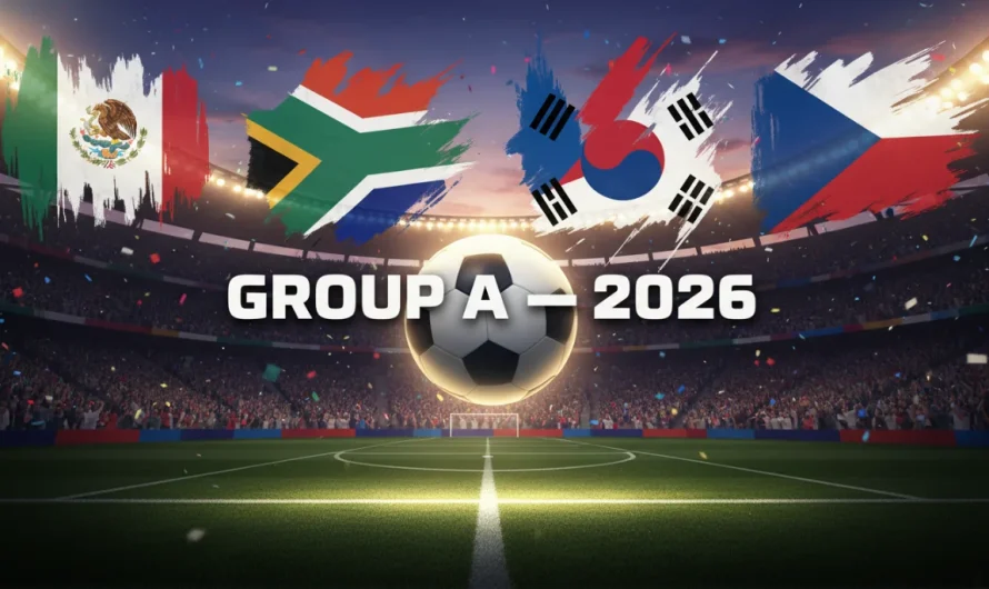 2026 Dünya Kupası A Grubu: Meksika, Güney Afrika, Güney Kore ve Çek Cumhuriyeti’ni Keşfedin