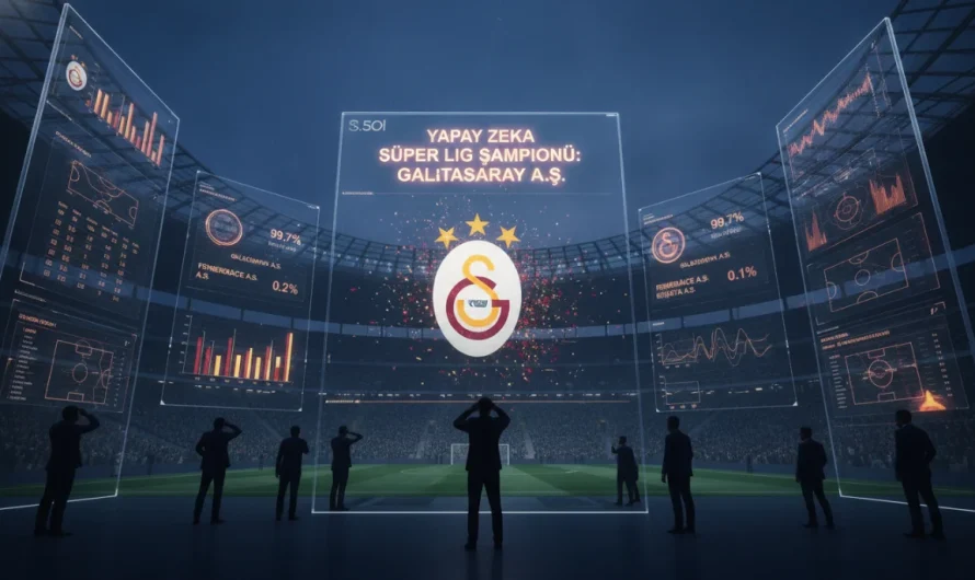 Yapay Zeka Süper Lig Kupasını Galatasaray’a Yakın Gördü